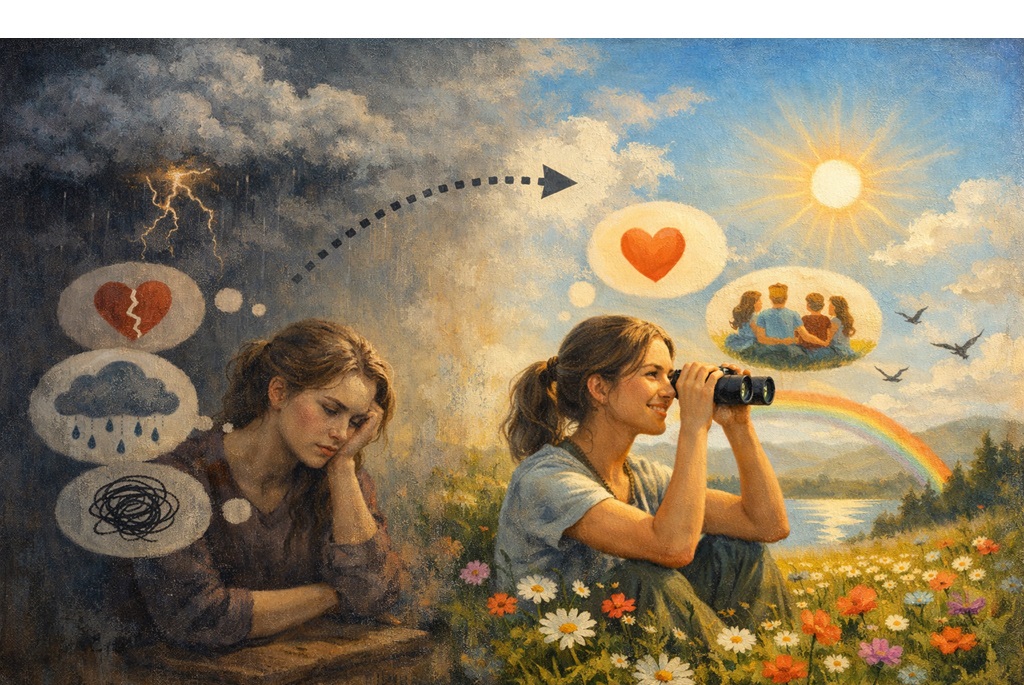 Τεχνικές μετατόπισης της προσοχής από τα αρνητικά συναισθήματα στις θετικές πλευρές ενός ατόμου ή μιας κατάστασης