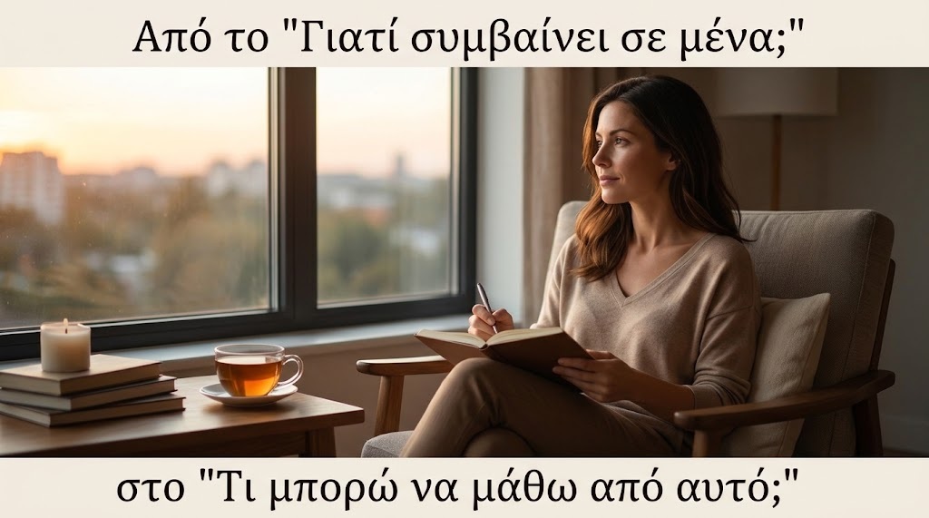 Από το «Γιατί συμβαίνει σε μένα;» στο «Τι μπορώ να μάθω από αυτό;»